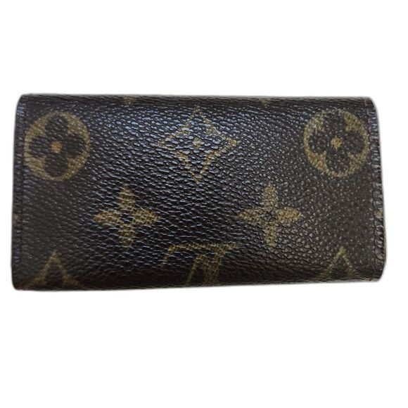 Louis Vuitton LV Monogram Coated Canvas 4 Ring Key Holder - Picture 2 of 10